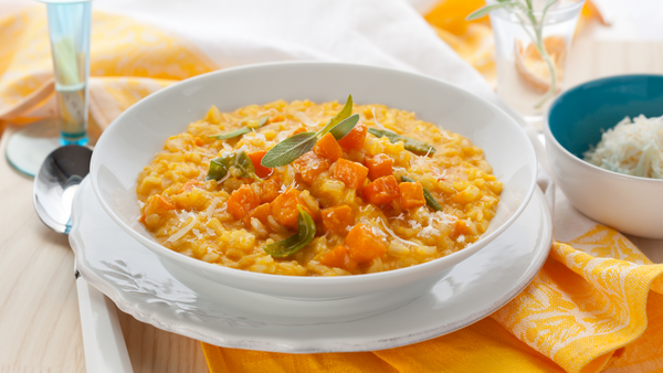 ROASTED BUTTERNUT SQUASH AND SAGE RISOTTO