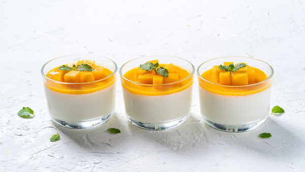 OLIVE OIL AND ORANGE PANNA COTTA