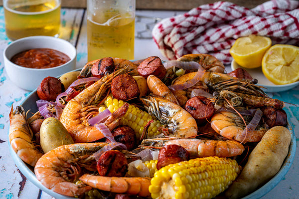 FATHER'S DAY GRILLED SHRIMP BOIL