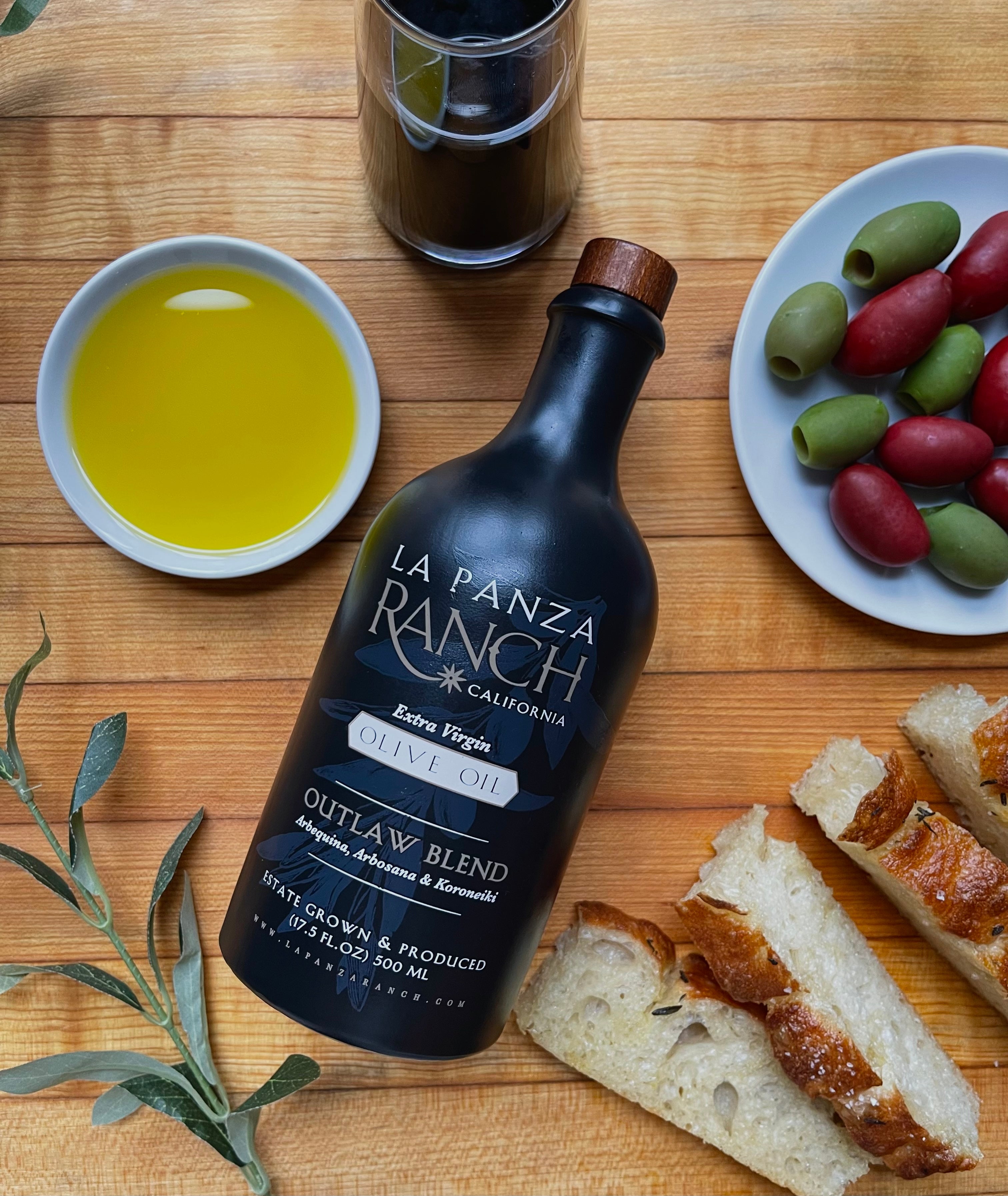 1 Bottle Monthly Subscription La Panza Ranch Extra Virgin Olive Oil